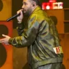 Toronto Drake Camo Leather Jacket Back