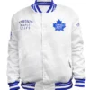Toronto Maple Leafs Retro Classic White Varsity Jacket