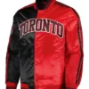 Toronto Raptors Color Block Varsity Jacket