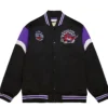 Toronto Raptors Eastern Heavyweight Black Varsity Jacket