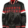 Toronto Raptors Home Game Black Varsity Jacket