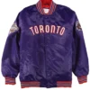 Toronto Raptors NBA All Star 2000 Purple Varsity Jacket