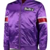 Toronto Raptors NBA Purple Vintage Bomber Jacket