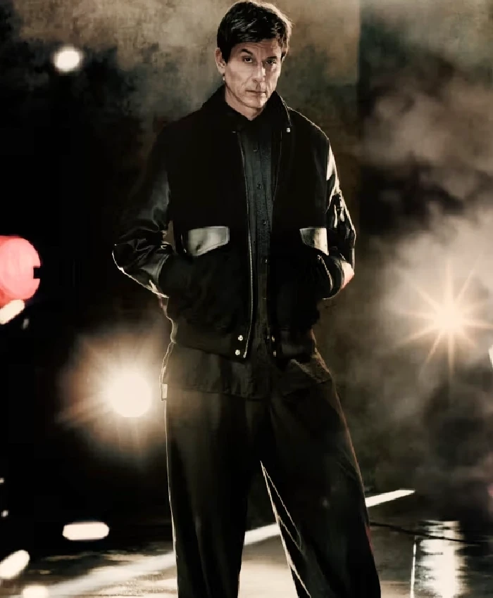Toto Wolff 2026 Y 3 Mercedes F1 Leather Jacket