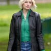 Toxic Town S01 Jodie Whittaker Black Jacket