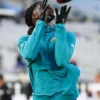 Travis Hunter Jaguars Sideline Anorak Blue Jacket