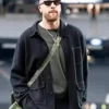 Travis Kelce 2026 Chiefs VS Raiders Industry Button Up Black Jacket