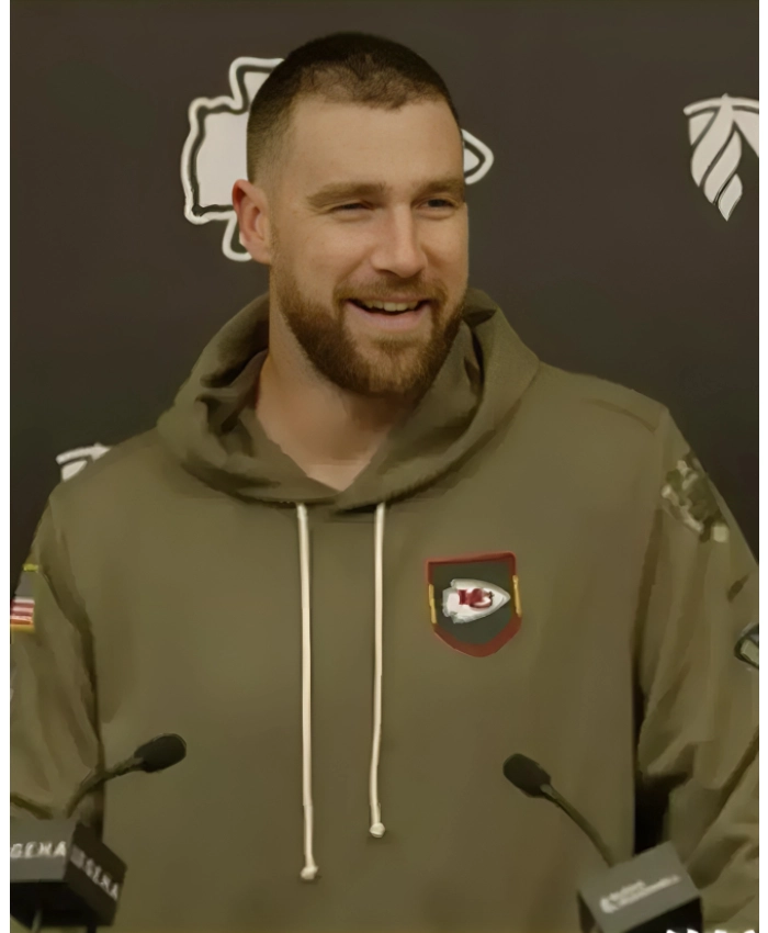 Travis Kelce Chiefs Salute To Service 2025 Hoodie
