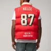 Travis Kelce Kansas City Chiefs OFF Season Player Red Vest