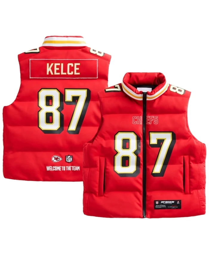 Travis Kelce Kansas City Chiefs OFF Season Player Vest