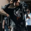 Travis Scott Cactus Jack University Of Texas Black Hoodie