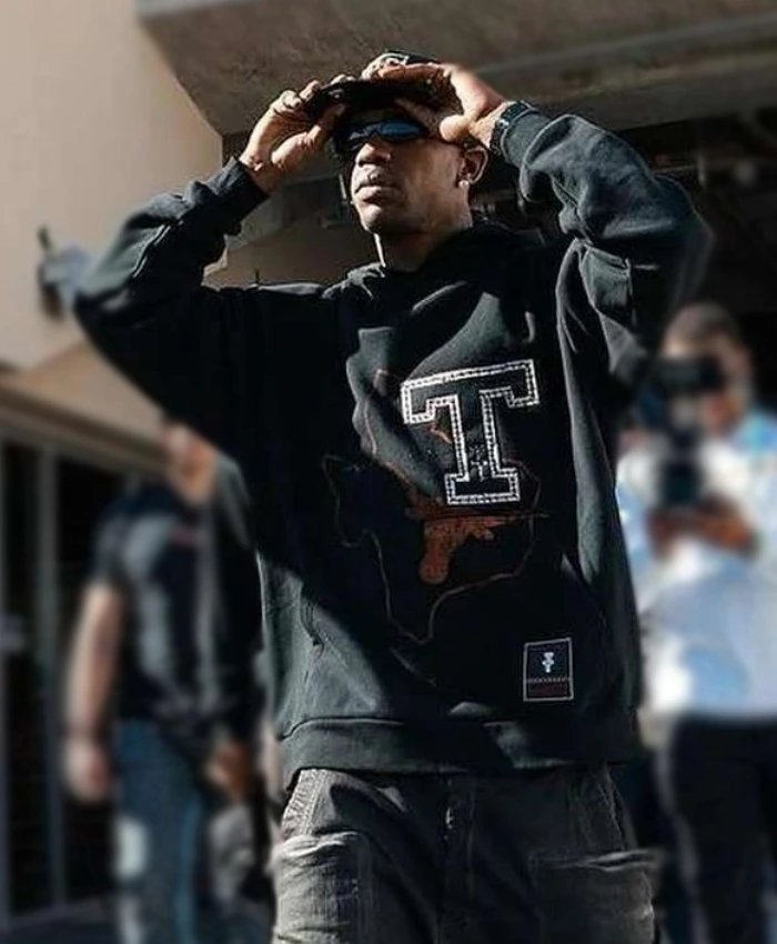 Travis Scott Cactus Jack University Of Texas Black Hoodie