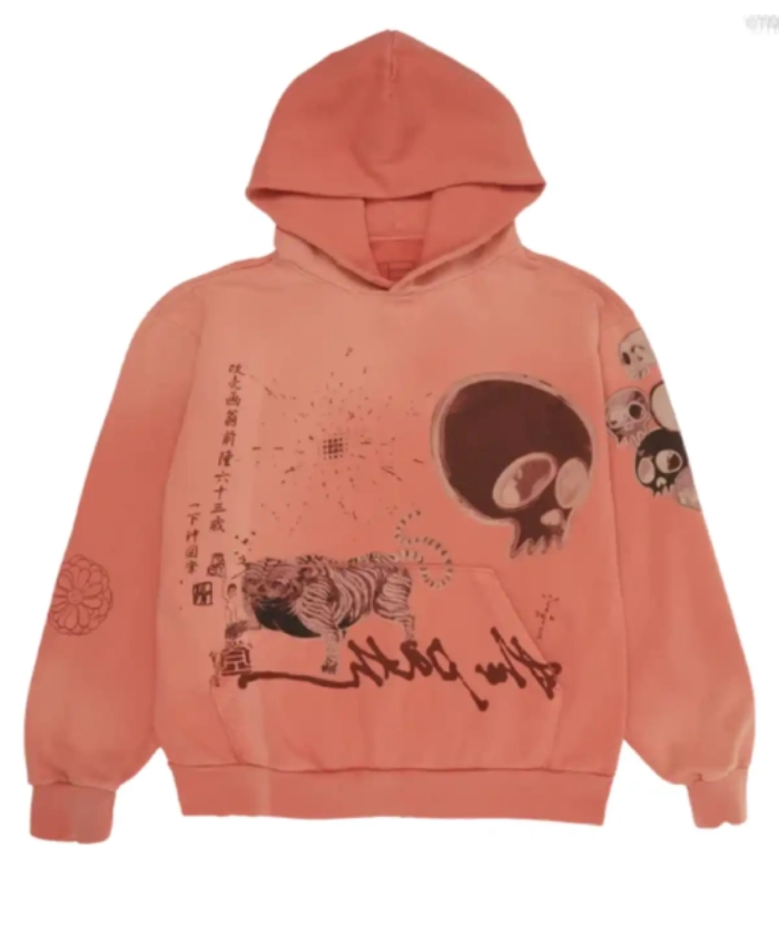 Travis Scott Cactus Jack X Takashi Murakami The Path Hoodie