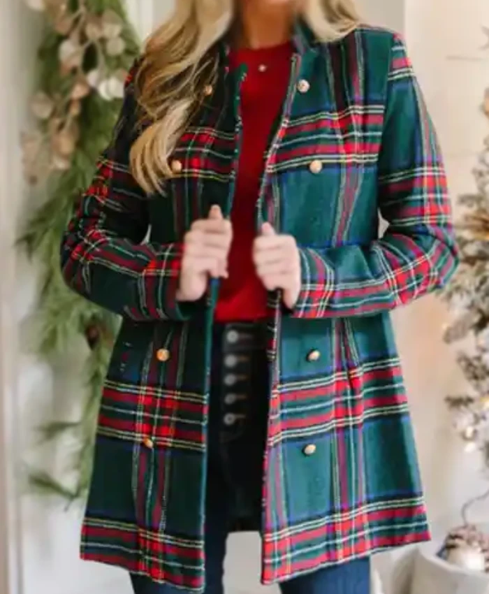 Trendy Christmas Christmas Emerald Plaid JacketPlaid Jacket For Men And Womens