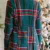 Trendy Christmas Plaid Jacket For Men And Womens