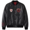 True Religion Bomber Varsity Jacket
