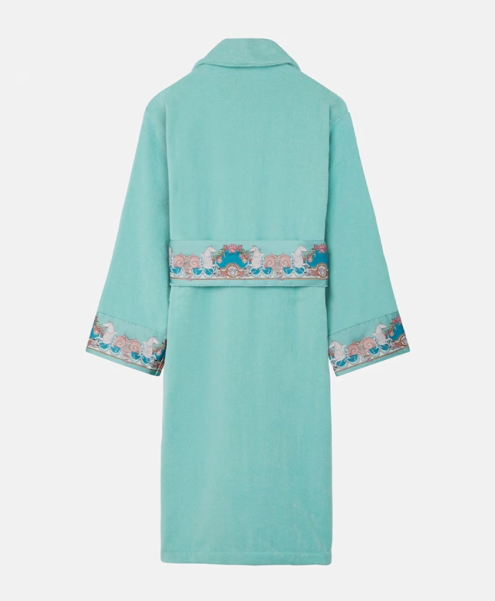 Turquoise Versace Robe - Image 2