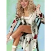 Tv Show Saturday Night Live Sabrina Carpenter Floral Printed Coat