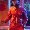 Tyler The Creator Grammy 2026 Red Leather Jacket