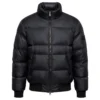 UEFA Champions League Vincent Kompany Black Puffer Jacket