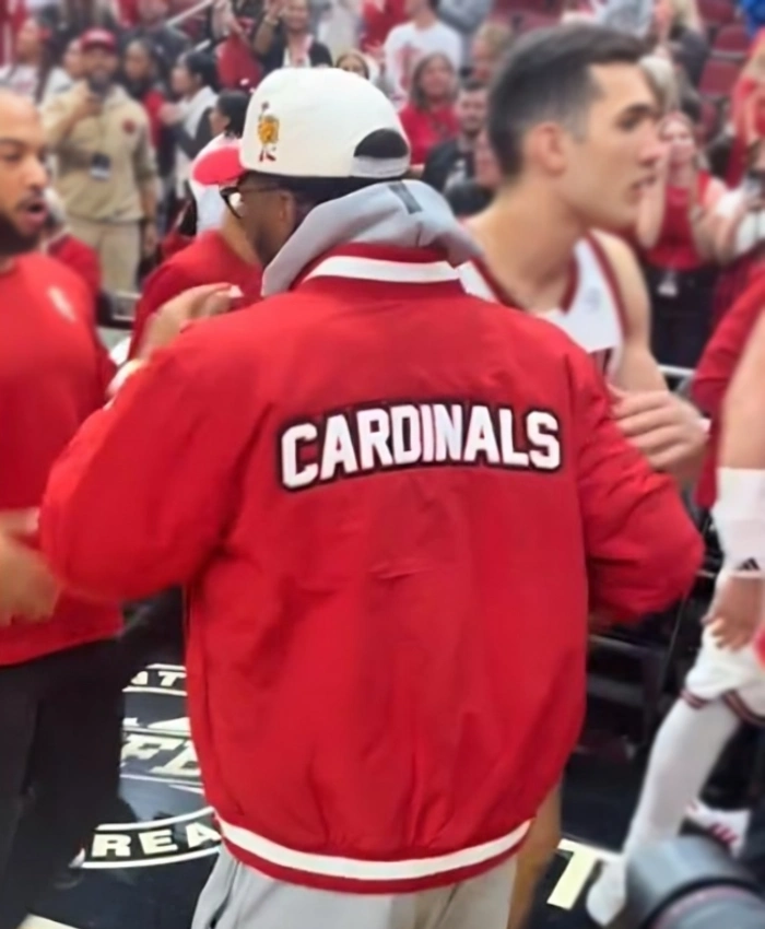 UK Vs Uof Gameday Donovan Mitchell Louisville Satin Jacket