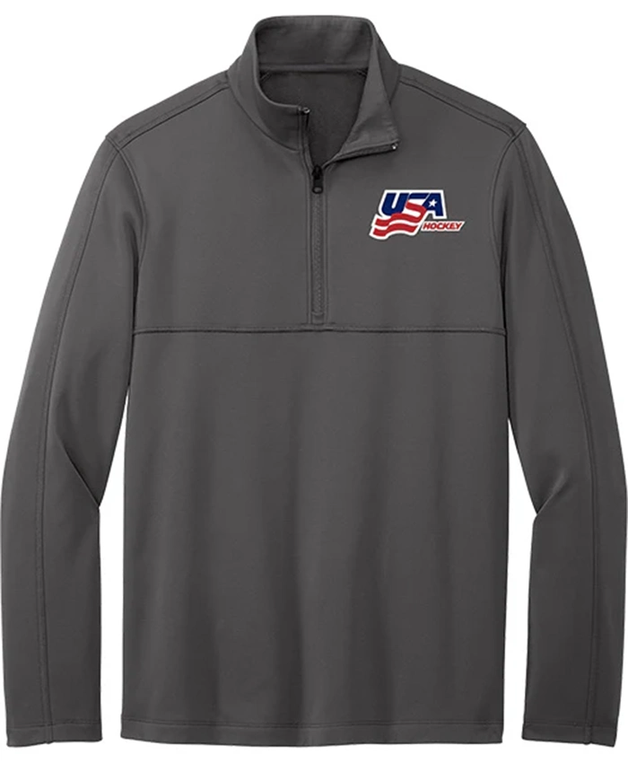 USA Hockey Smooth Grey Jacket