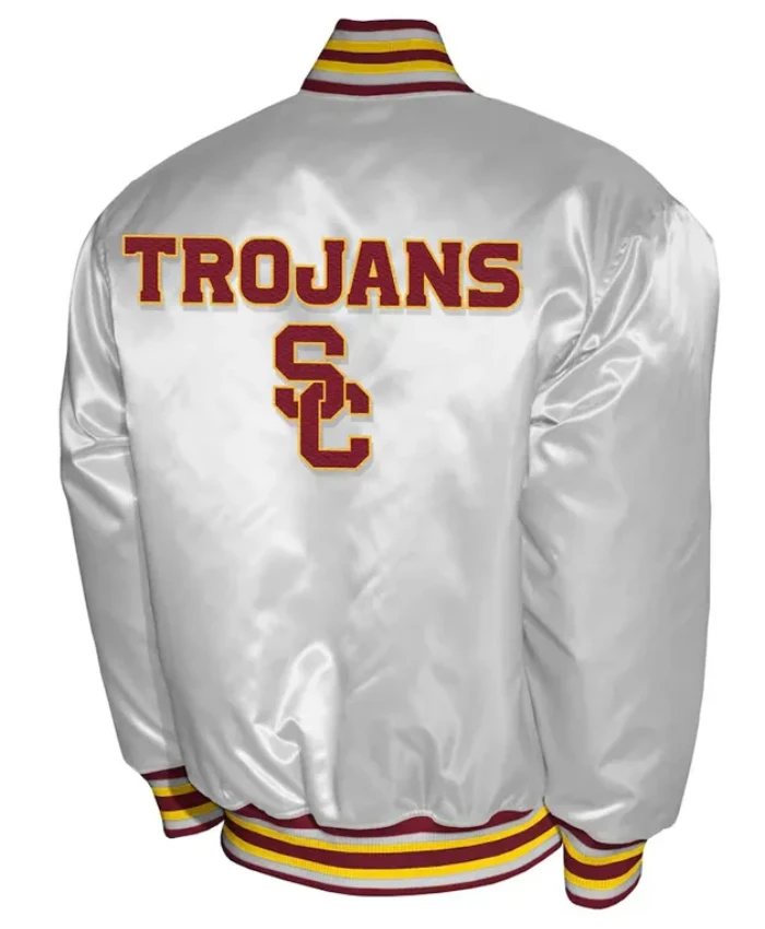 USC Trojans Club Satin Jacket