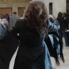 Unforgivable 2025 Anna Friel Leather Blazer