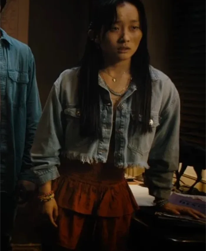 Until Dawn 2025 Ji Young Yoo Blue Denim Jacket