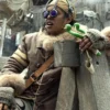 Usopp TV Series One Piece S02 Jacob Romero Wool Shearling Coat