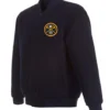 Varsity Denver Nuggets Navy Blue Wool Jacket