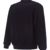 Varsity Denver Nuggets Navy Blue Wool Jacket Back