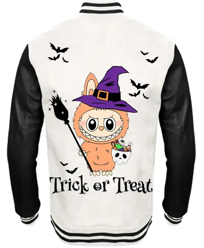 Varsity Labubu X Trick Or Treat Jacket