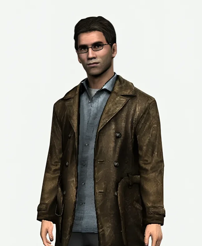 Harry Mason Video Game Silent Hill Brown Jacket