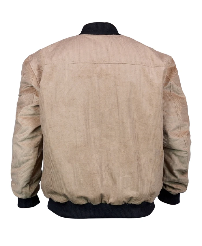 Spider-Man 2 Miles Morales Brown Corduroy Jacket - Image 4