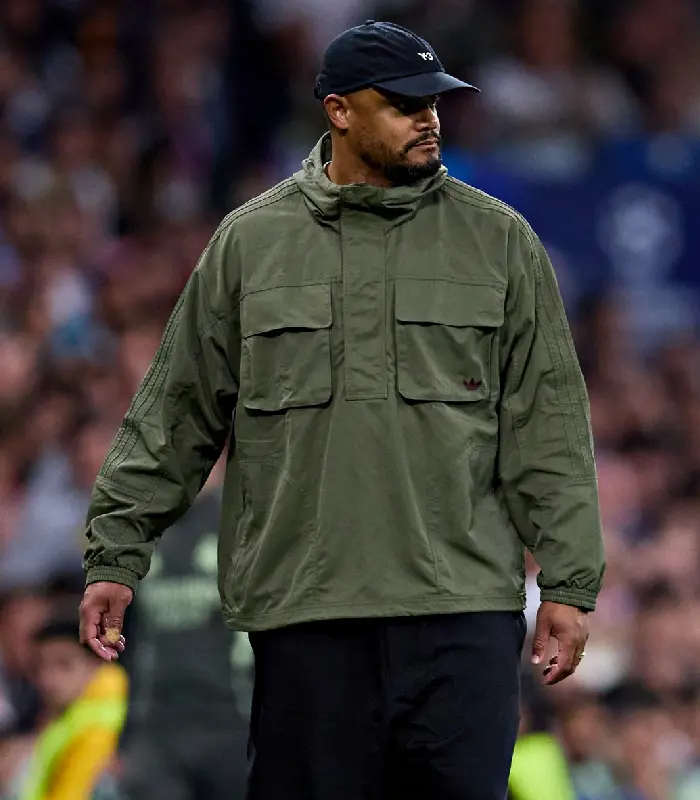 Vincent Kompany Bernabeu Green Jackets For Sale