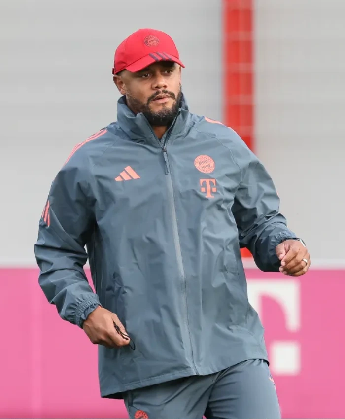 Adidas Bayern Munich Vincent Kompany Rain Jacket - Image 3