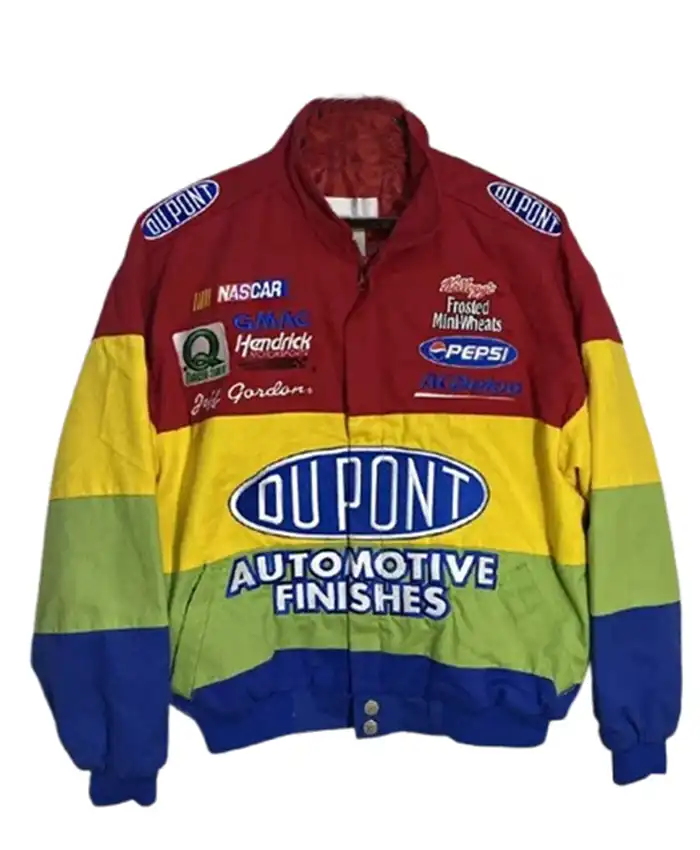 Vintage 90s DuPont Racing Nascar Jeff Gordon Jacket