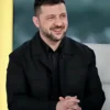 Volodymyr Zelenskyy Special Report With Bret Baier 2025 Black Jacket