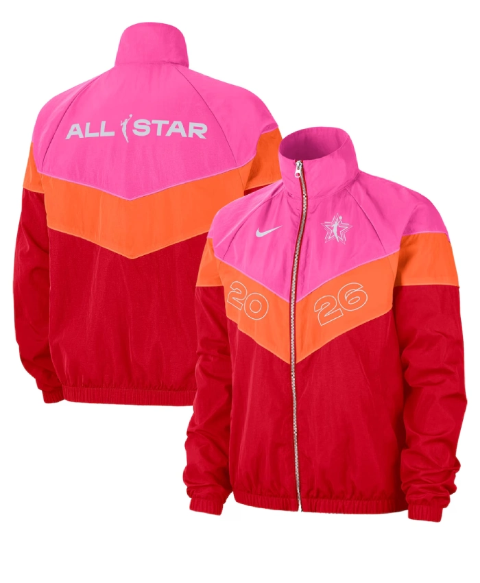 WNBA All Star Game 2026 Nike Womens Full Zip Windrunner Jacket For Men and Women
