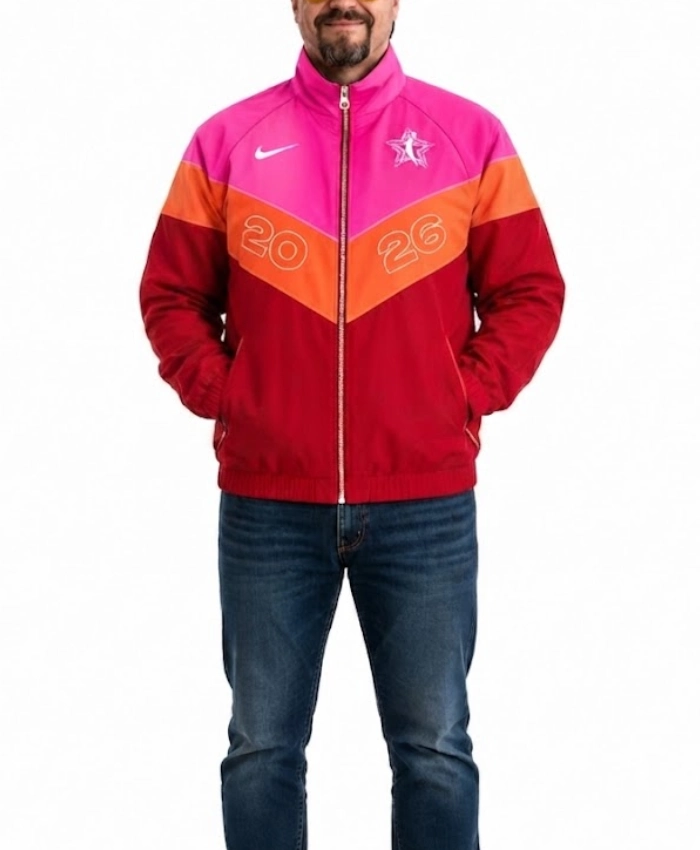 WNBA All Star Game Womens Full Zip Windrunner Jacket For Men and Women