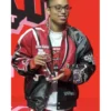 WNBA State Farm Celebrity 3 Point Contest Champion Jeff Hamilton Leather Jacket