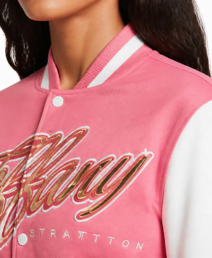 WWE Fanatics Fest 2026 Tiffany Stratton Varsity Jackets Close Up