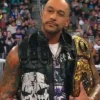 WWE Money In The Bank 2024 Damian Priest Black Leather Vest