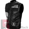 WWE Money In The Bank Damian Priest Black Leather Vest For Sale