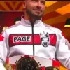 WWE NXT Ethan Page White Jacket