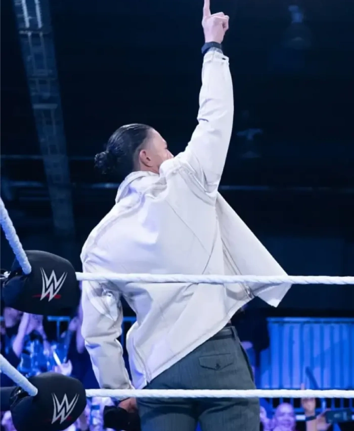 WWE World Opening Street Fighters Event Roman Reigns Jacket - Image 3