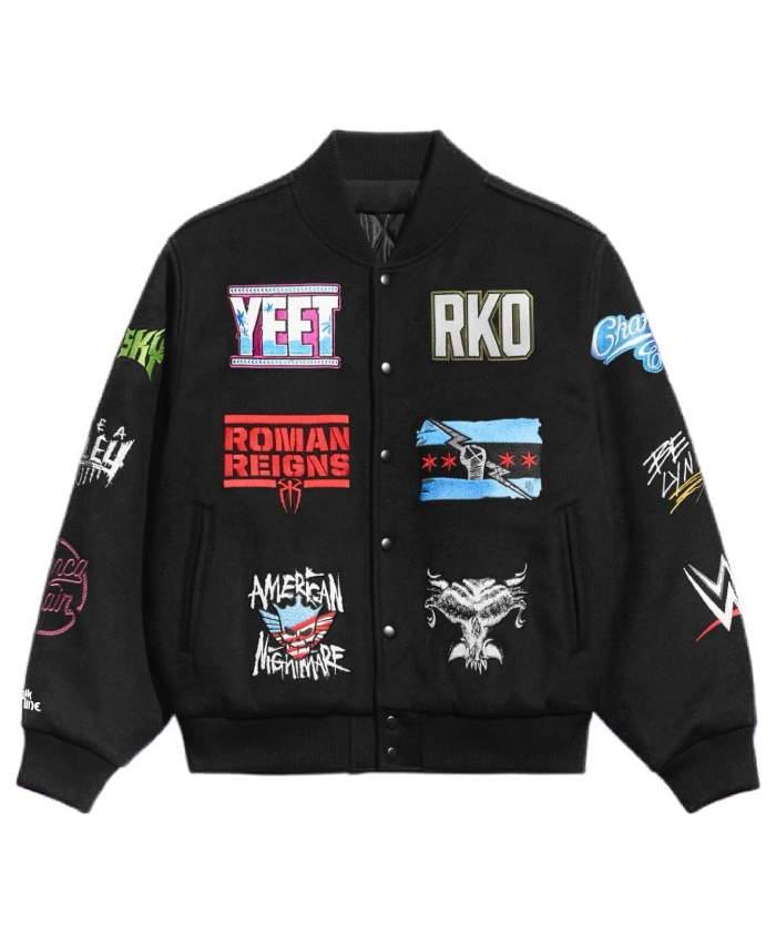 WWE 2026 Superstar Varsity Jacket