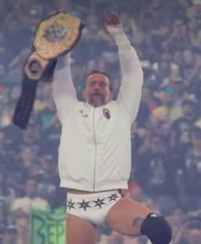 WWE WrestleMania 42 CM Punk Bo Lueders Jacket