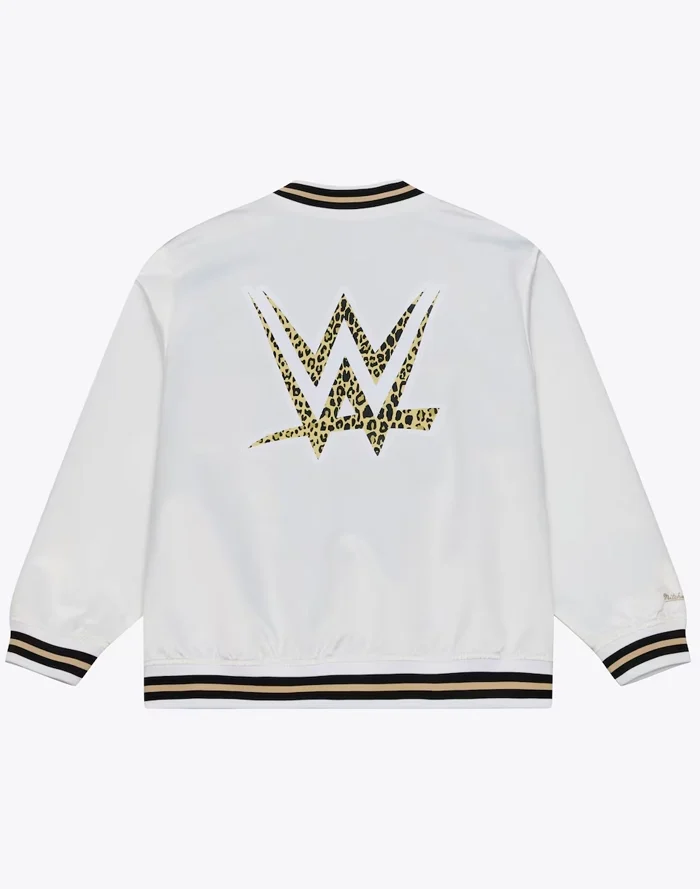 Alternative view of LA WrestleMania 42 Mitchell & Ness White Satin Jacket